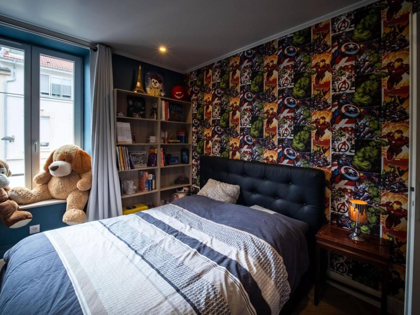 Mega Jeanne D'Arc Billard Baby Foot Logements Insolites Nancy Buitenkant foto